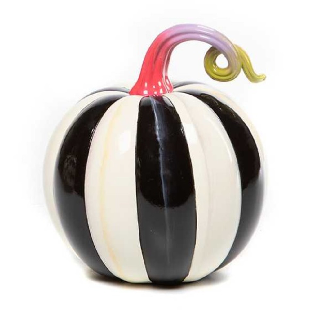Small Mackenzie striped pumpkin